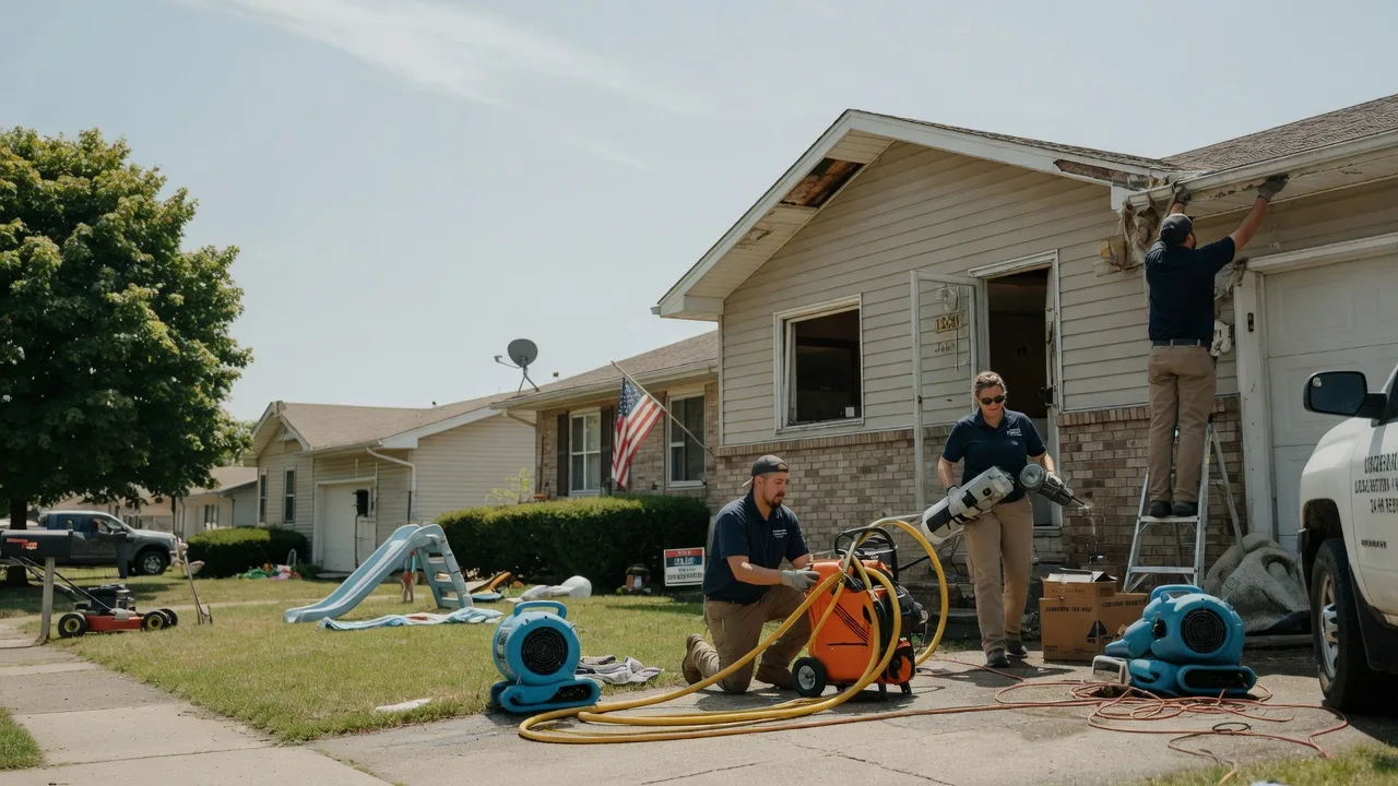Water Damage Restoration in Oswego, IL near me